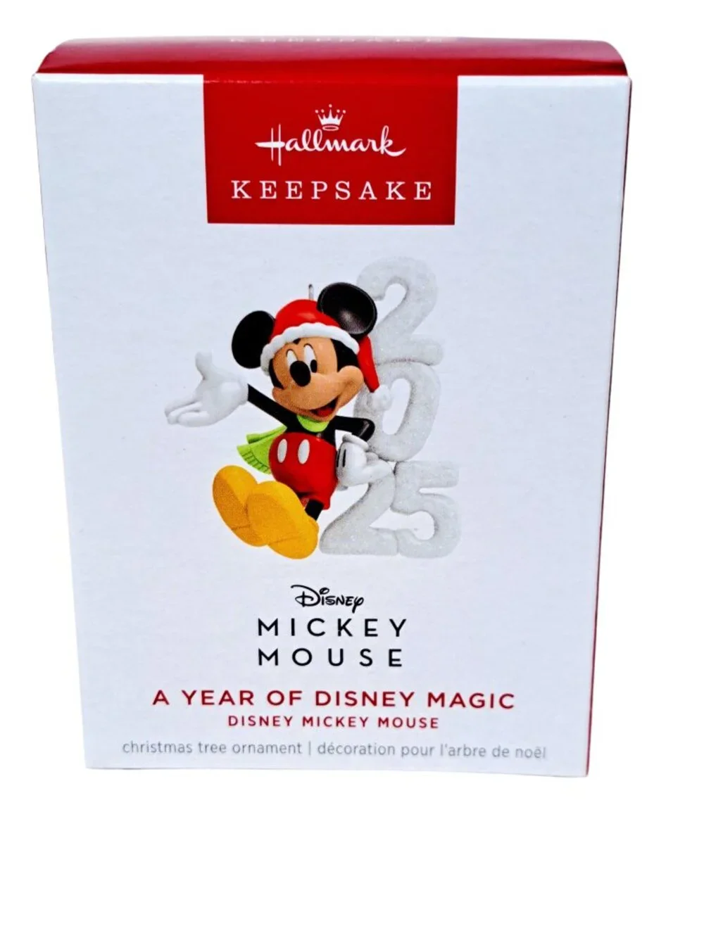 Hallmark Keepsake 2025 Disney‎ Mickey Mouse A Year of Disney Magic Ornament